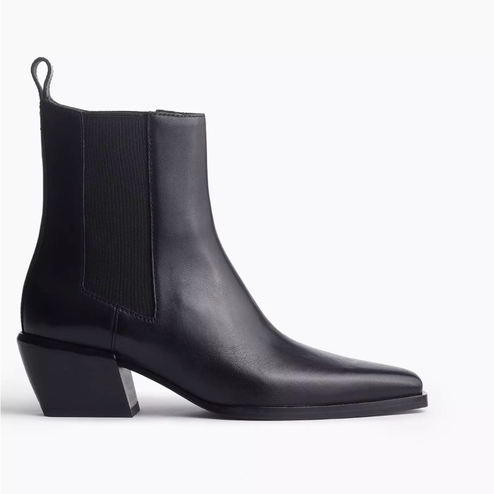 Rag & Bone Black Leather Ankle Boots